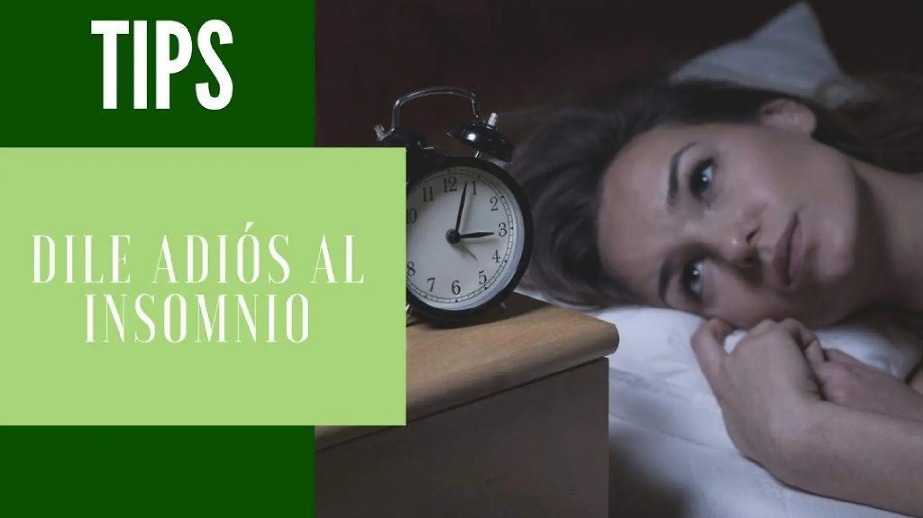 Dile adiós al insomnio con estos consejos